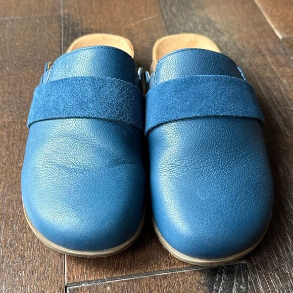 Vionic Ambrosia clogs mules women’s shoes size 6 comfort shoe blue - Picture 2 of 7
